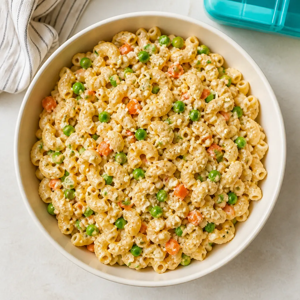 Cauliflower Pasta Salad — Healthy School Lunch Idea